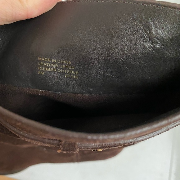 Michael Kors Rhea Fringe Brown Boots - Picture 9 of 10